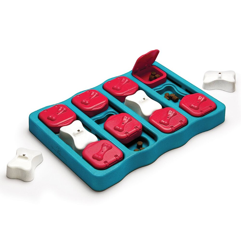 Nina Ottosson by Outward Hound Interactive Puzzle Flip Slide Game Dog Toy NWT